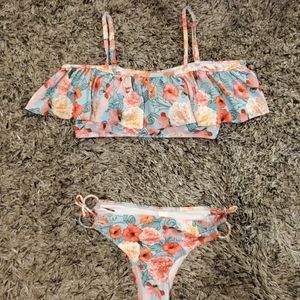 Off the shoulder bathing suit